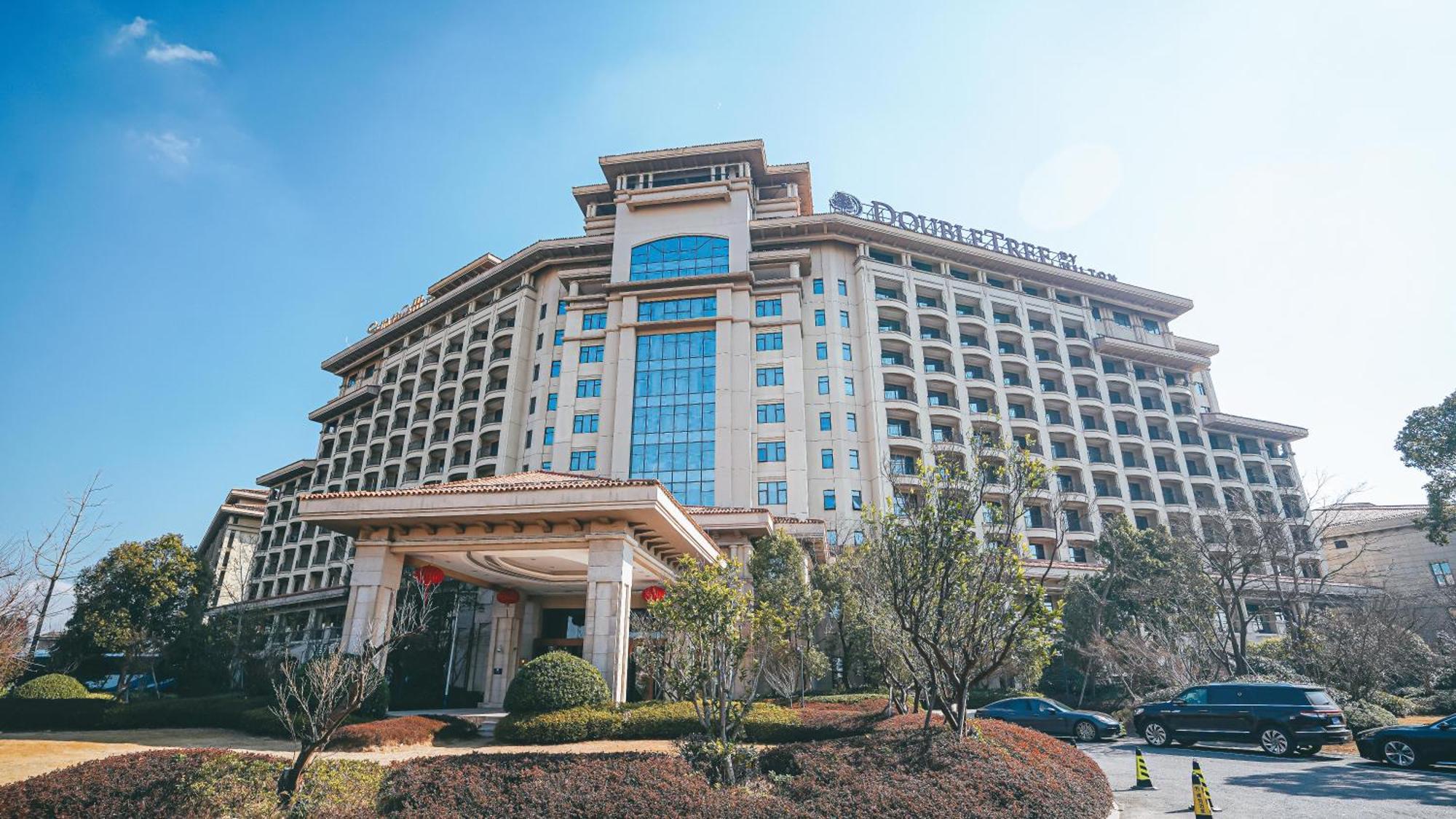 Doubletree By Hilton Ningbo - Chunxiao Hotel Buitenkant foto
