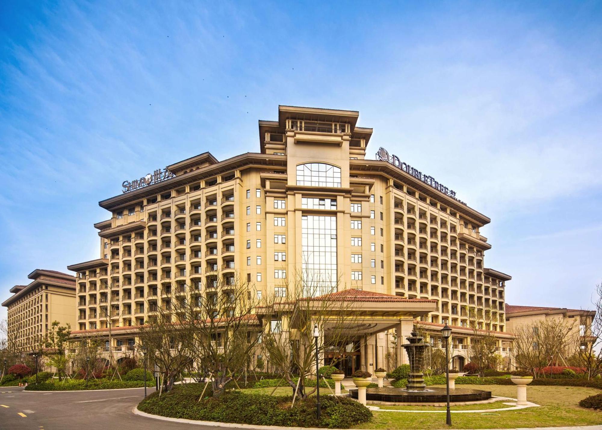 Doubletree By Hilton Ningbo - Chunxiao Hotel Buitenkant foto